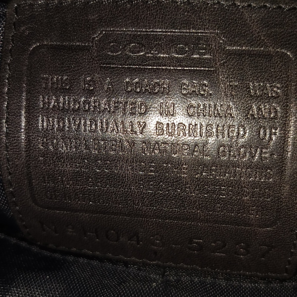 Vintage Coach Leather Briefcase - Picture 4 of 5